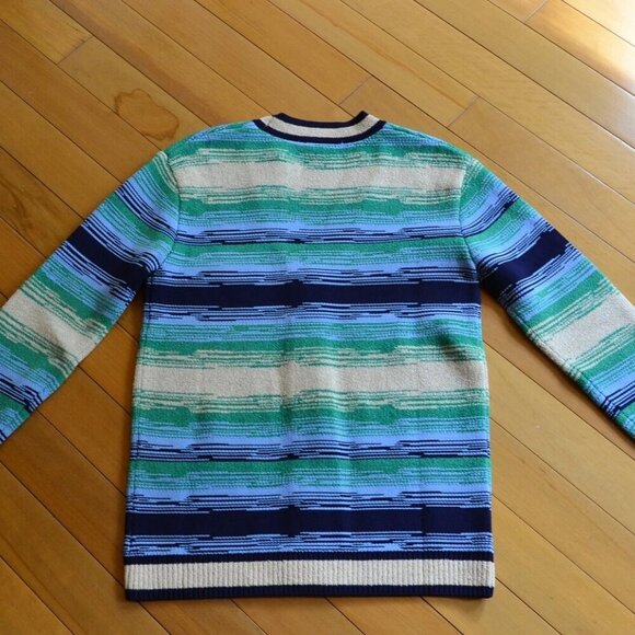 CLAUDIE PIERLOT Striped Cardigan Size 0 US XS Multi - Picture 10 of 12